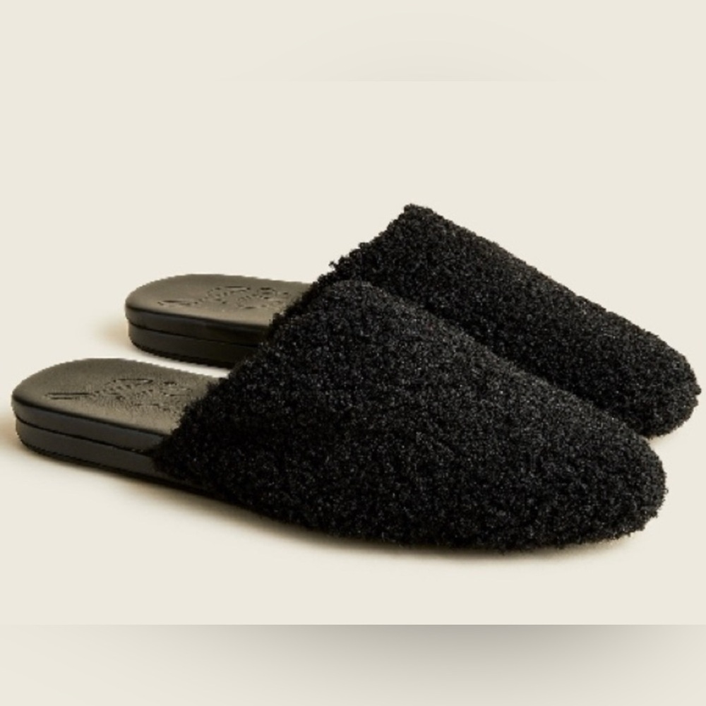 J Crew Sherpa Mule
